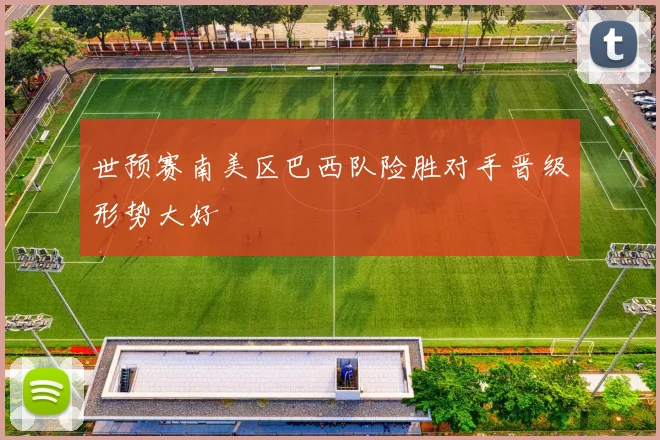 世预赛南美区巴西队险胜对手晋级形势大好