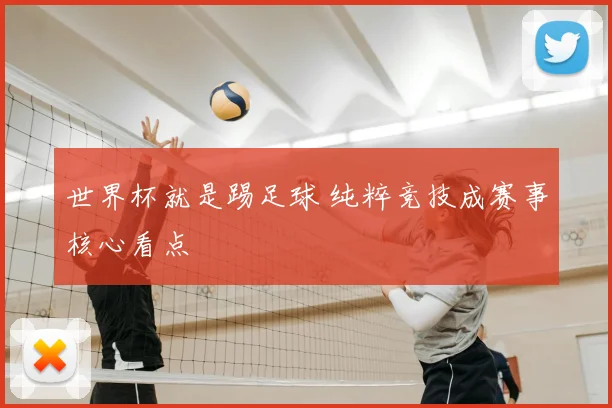 世界杯就是踢足球 纯粹竞技成赛事核心看点